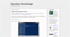 Desktop Screenshot of blog.mcglew.net